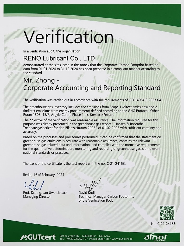 RENO Certification 08